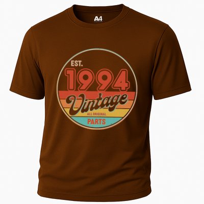 Est 1994 Vintage All Original Parts 30th Birthday Emblem Performance Shirt