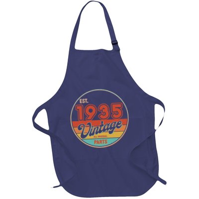 Est 1935 Vintage All Original Parts 90th Birthday Emblem Apron