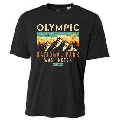 Est 1938 Washington Retro National Park Cooling Performance Crew T-Shirt