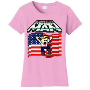 Election 2024 American Flag Maga Man Women's T-Shirt