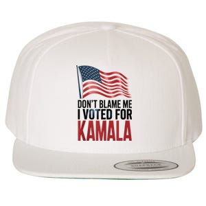 Elections 2024 Democrat Dont Blame Me I Voted For Kamala Wool Snapback Cap