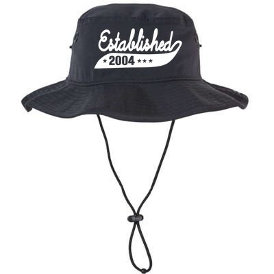 Established 2004 Funny Birthday Gift Ideas Legacy Cool Fit Booney Bucket Hat