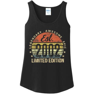 Est 2002 Limited Edition 21st Birthday Gifts 21 Year Old Ladies Essential Tank