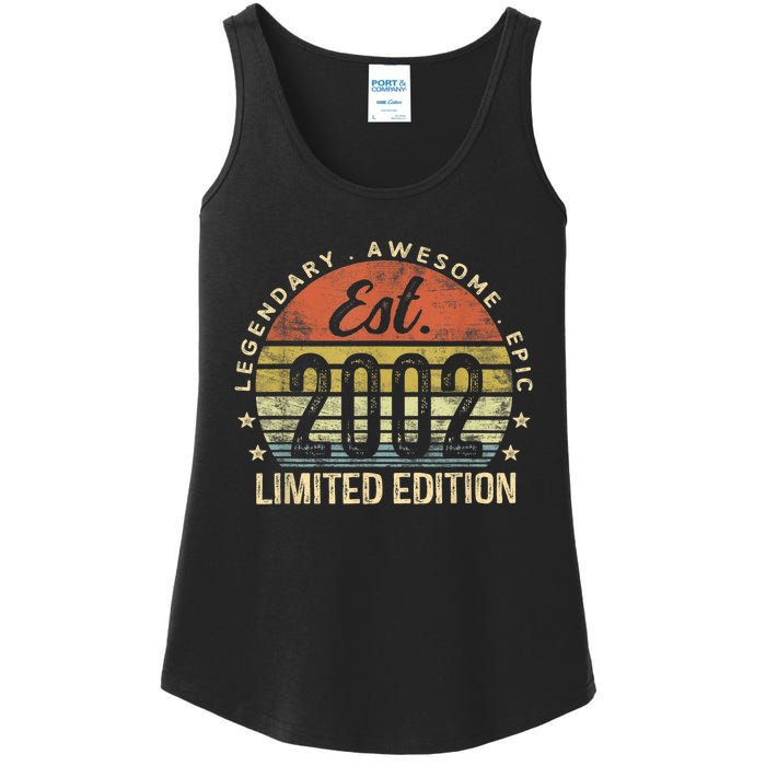 Est 2002 Limited Edition 21st Birthday Gifts 21 Year Old Ladies Essential Tank