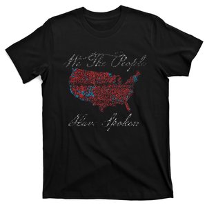 Election 2024 Map Trump Winning Counties T-Shirt