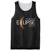 Eclipse 2024 Ohio Solar Totality Eclipse Ohio Solar 2024 Mesh Reversible Basketball Jersey Tank