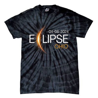 Eclipse 2024 Ohio Solar Totality Eclipse Ohio Solar 2024 Tie-Dye T-Shirt