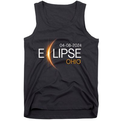 Eclipse 2024 Ohio Solar Totality Eclipse Ohio Solar 2024 Tank Top