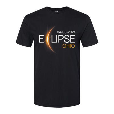 Eclipse 2024 Ohio Solar Totality Eclipse Ohio Solar 2024 Softstyle CVC T-Shirt