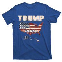 Election 2024 President Trump I Stand Merica Gift T-Shirt