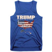 Election 2024 President Trump I Stand Merica Gift Tank Top