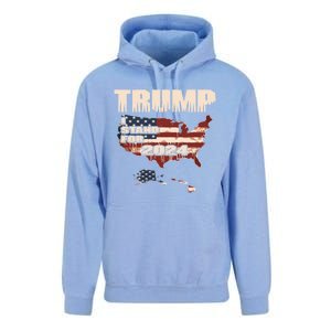 Election 2024 President Trump I Stand Merica Gift Unisex Surf Hoodie