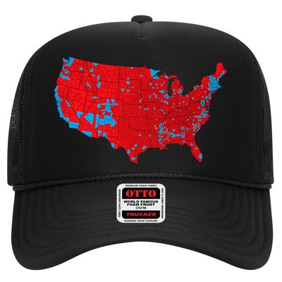 Election 2024 Results Map Trump Wins Counties Trucker Hat