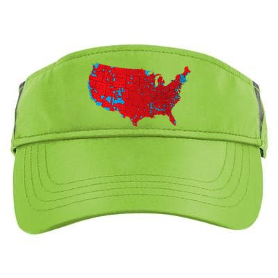 Election 2024 Results Map Trump Wins Counties Adult Drive Performance Visor