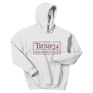 Election 2024 Trump Take America Back Kids Hoodie