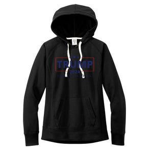 Election 2024 Trump Take America Back Women's Fleece Hoodie