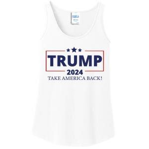 Election 2024 Trump Take America Back Ladies Essential Tank