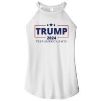 Election 2024 Trump Take America Back Women's Perfect Tri Rocker Tank