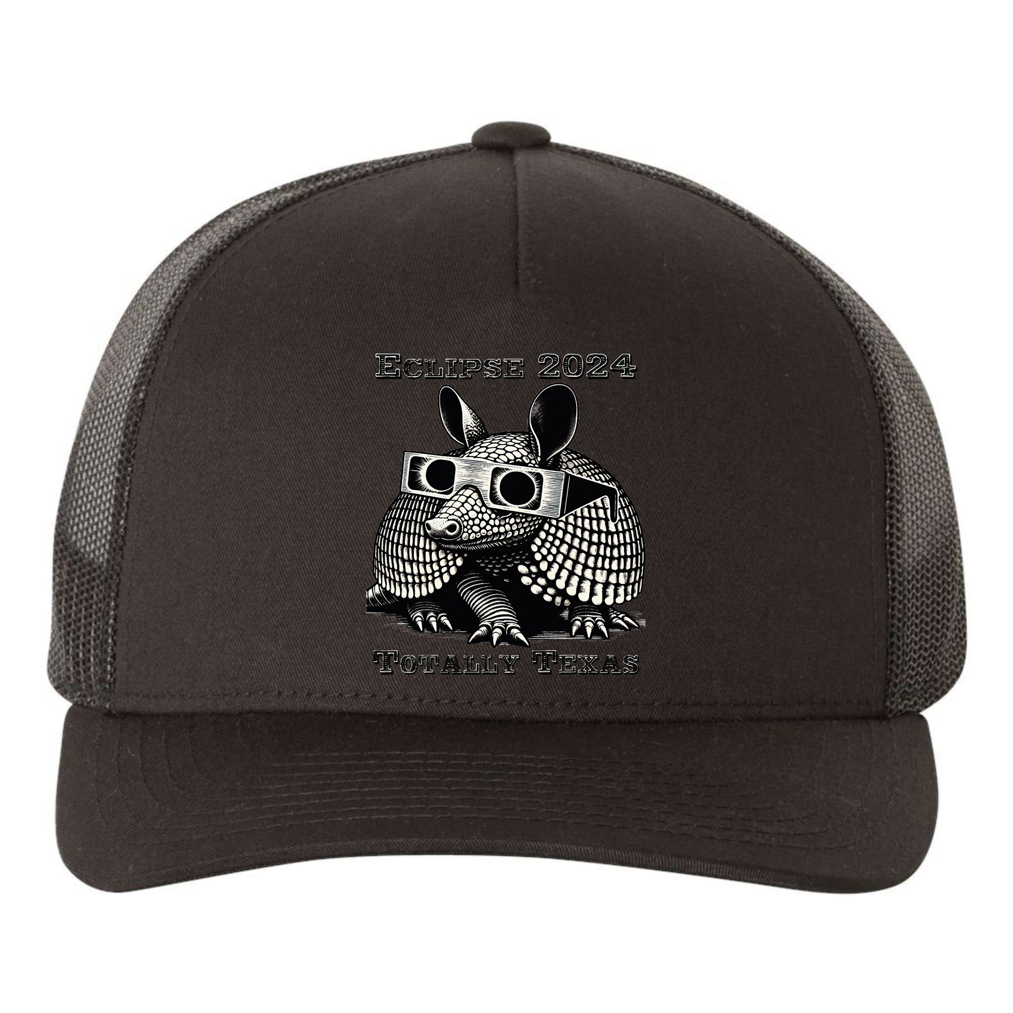 Eclipse 2024 Totally Texas Yupoong Adult 5-Panel Trucker Hat