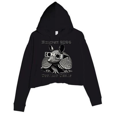 Eclipse 2024 Totally Texas Crop Fleece Hoodie