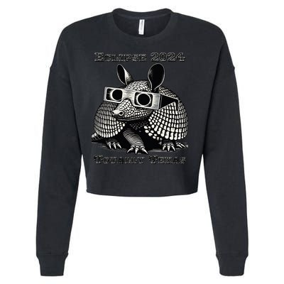 Eclipse 2024 Totally Texas Cropped Pullover Crew