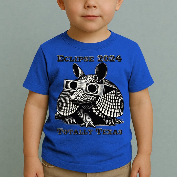 Eclipse 2024 Totally Texas Toddler T-Shirt