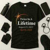 Eclipse 2024 Twice In A Lifetime Solar Eclipse T-Shirt