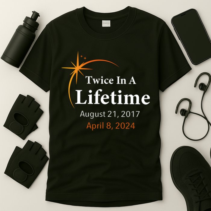 Eclipse 2024 Twice In A Lifetime Solar Eclipse T-Shirt