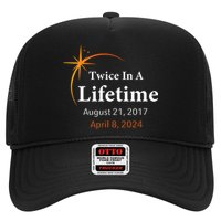 Eclipse 2024 Twice In A Lifetime Solar Eclipse Trucker Hat