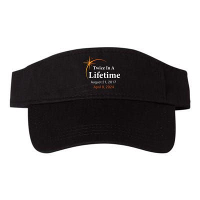 Eclipse 2024 Twice In A Lifetime Solar Eclipse Valucap Bio-Washed Visor