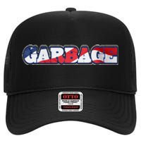 Election 2024 Trump Vance Garbage Republicans Politics High Crown Mesh Back Trucker Hat