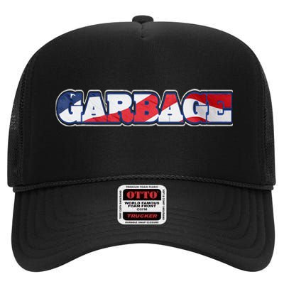 Election 2024 Trump Vance Garbage Republicans Politics High Crown Mesh Back Trucker Hat