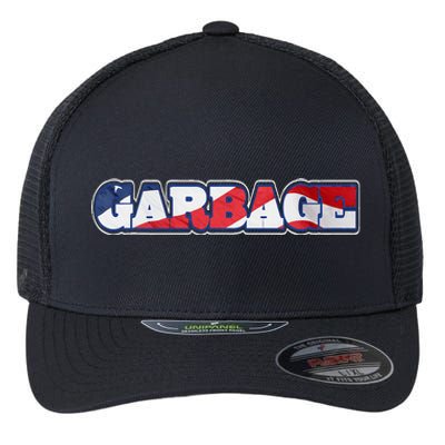 Election 2024 Trump Vance Garbage Republicans Politics Flexfit Unipanel Trucker Cap