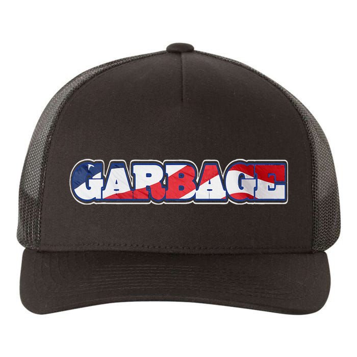 Election 2024 Trump Vance Garbage Republicans Politics Yupoong Adult 5-Panel Trucker Hat