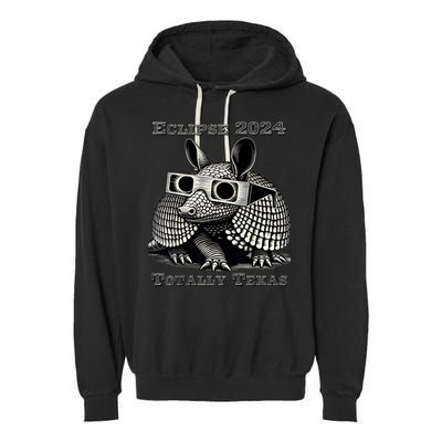 Eclipse 2024 Totally Texas Garment-Dyed Fleece Hoodie