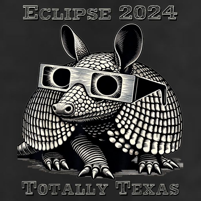 Eclipse 2024 Totally Texas 7 Panel Mesh Trucker Snapback Hat