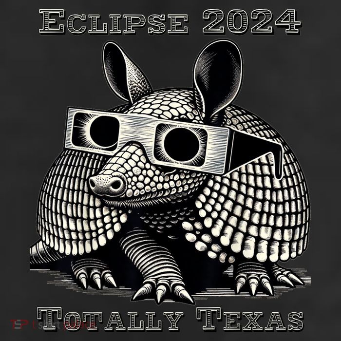 Eclipse 2024 Totally Texas 11oz C Handle Ceramic Mug