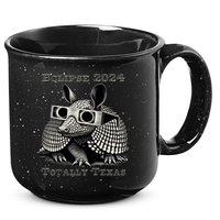 Eclipse 2024 Totally Texas 15oz Campfire Ceramic Mug