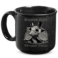 Eclipse 2024 Totally Texas 15oz Campfire Ceramic Mug
