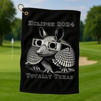 Eclipse 2024 Totally Texas Golf Towel
