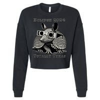 Eclipse 2024 Totally Texas Cropped Pullover Crew