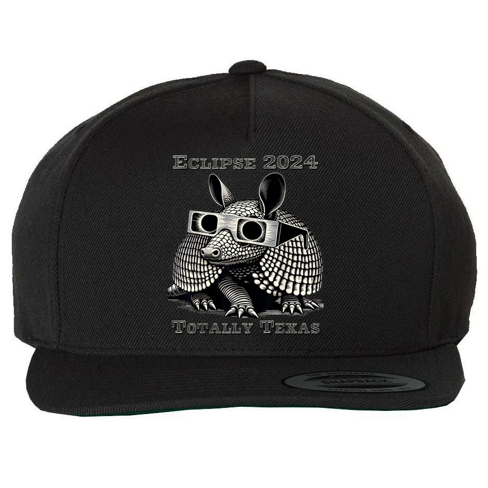 Eclipse 2024 Totally Texas Wool Snapback Cap