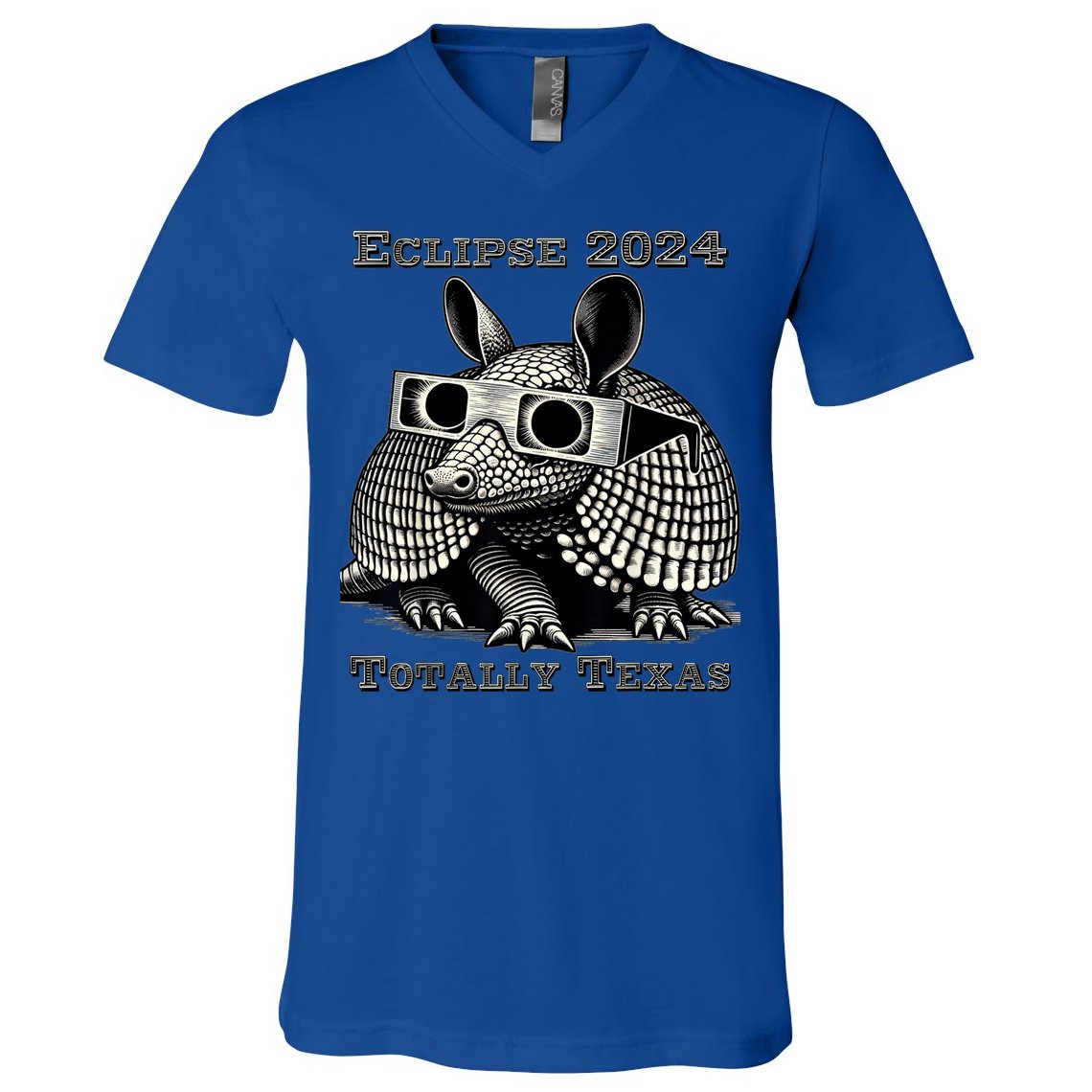 Eclipse 2024 Totally Texas V-Neck T-Shirt