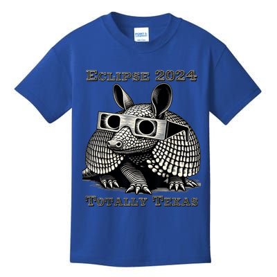 Eclipse 2024 Totally Texas Kids T-Shirt