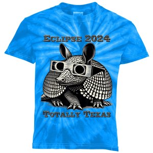 Eclipse 2024 Totally Texas Kids Tie-Dye T-Shirt