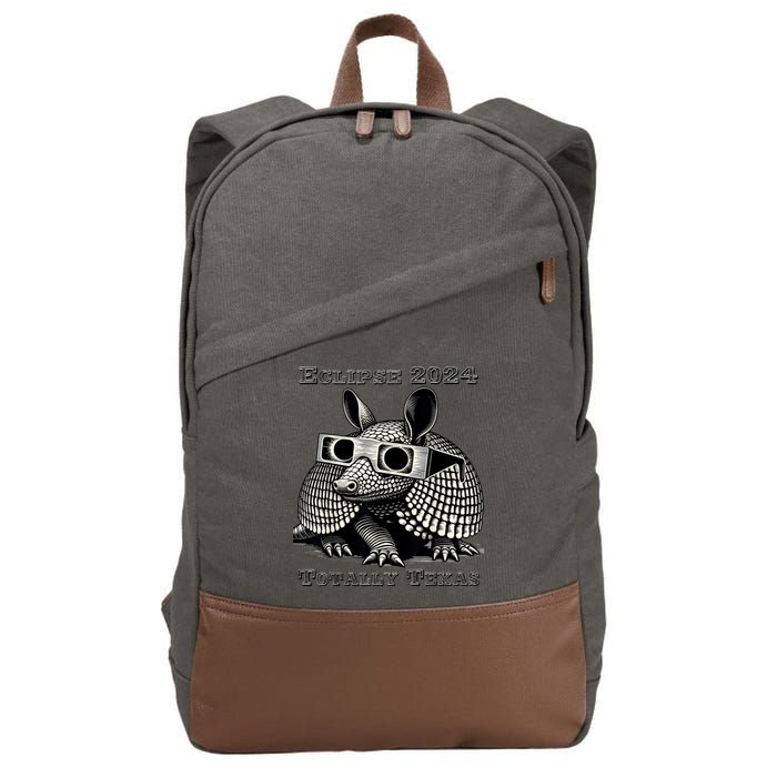 Eclipse 2024 Totally Texas Cotton Canvas Backpack
