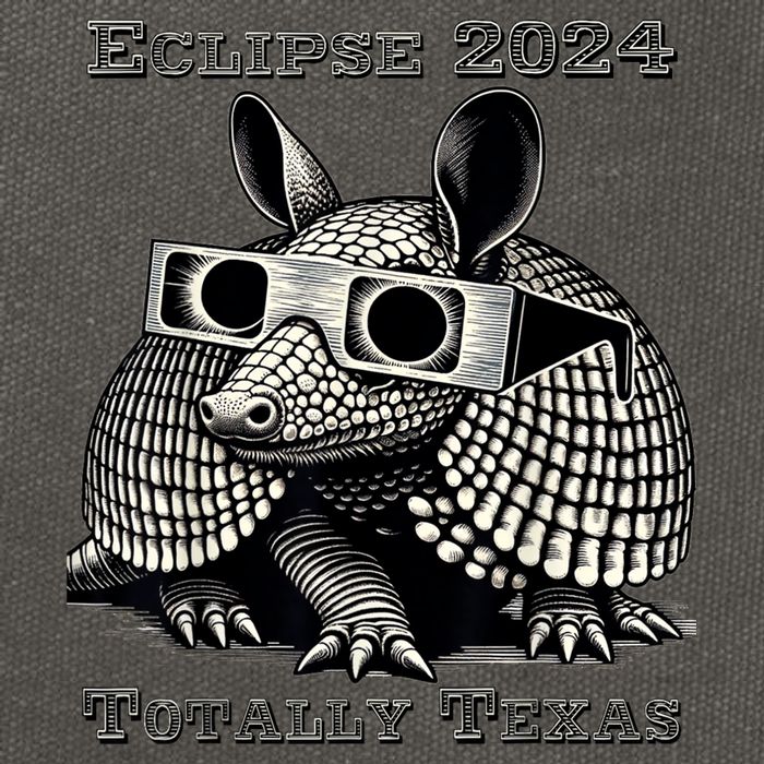 Eclipse 2024 Totally Texas Cotton Canvas Backpack