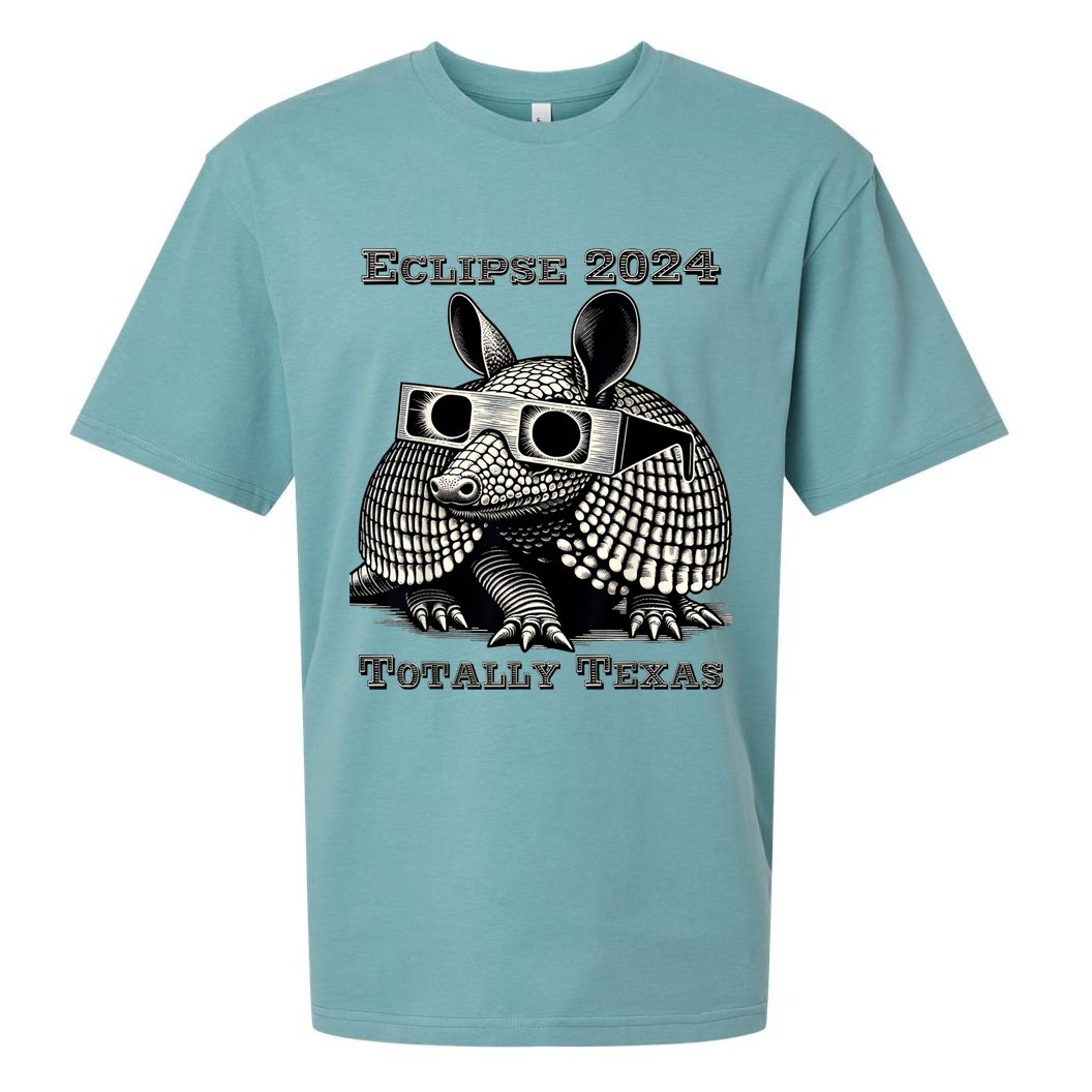 Eclipse 2024 Totally Texas Sueded Cloud Jersey T-Shirt