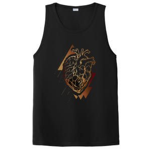 Ezekiel 3626 Heart Of Flesh Bible Verse Christian Faith PosiCharge Competitor Tank