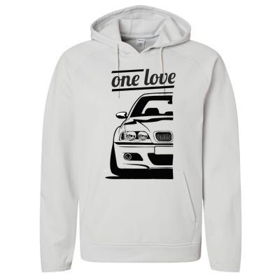 E46 3 Series One Love One Life Performance Fleece Hoodie